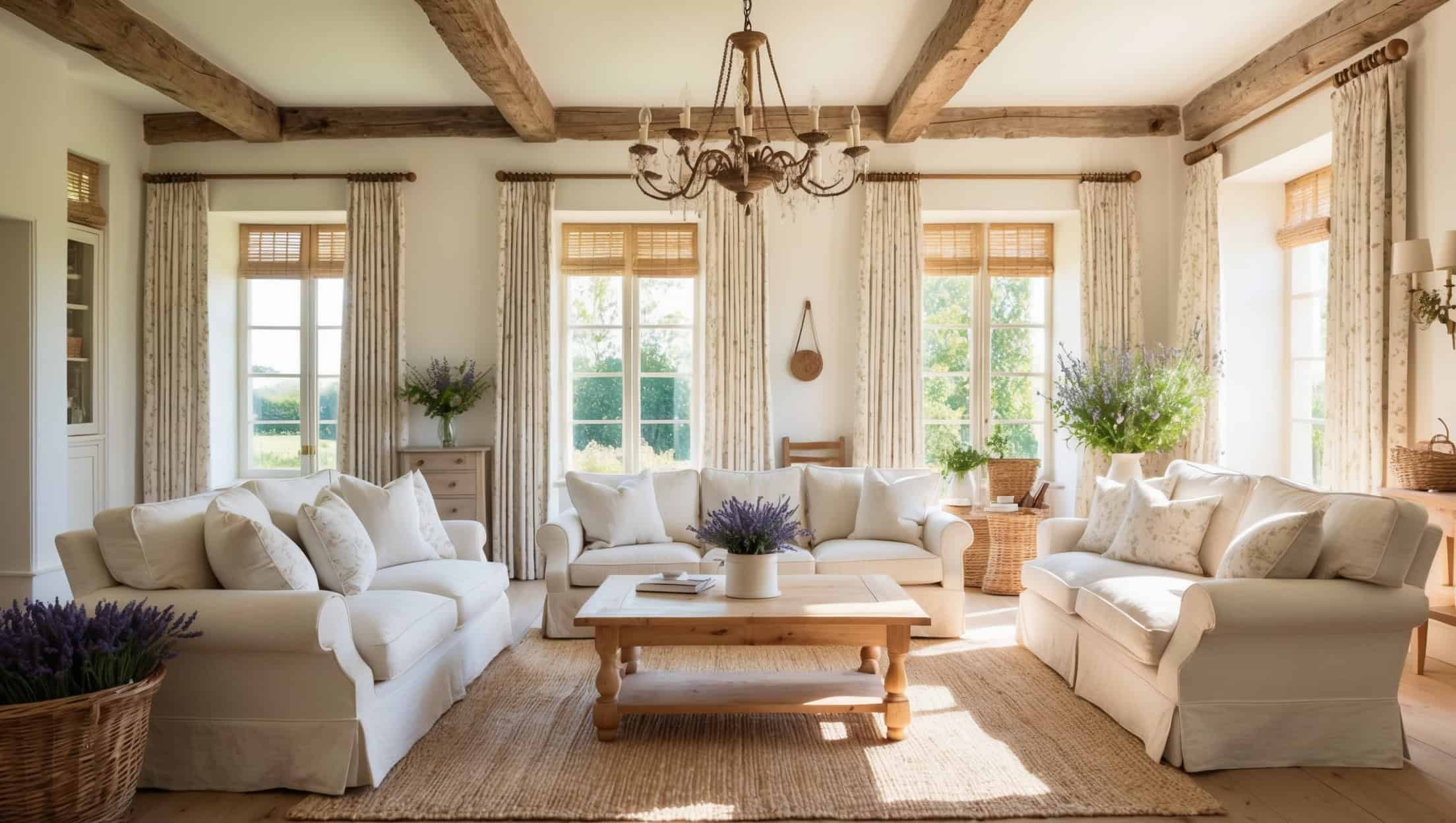 Harmonische Eleganz: Die besten Tricks für Ihre Inneneinrichtung im Landhausstil