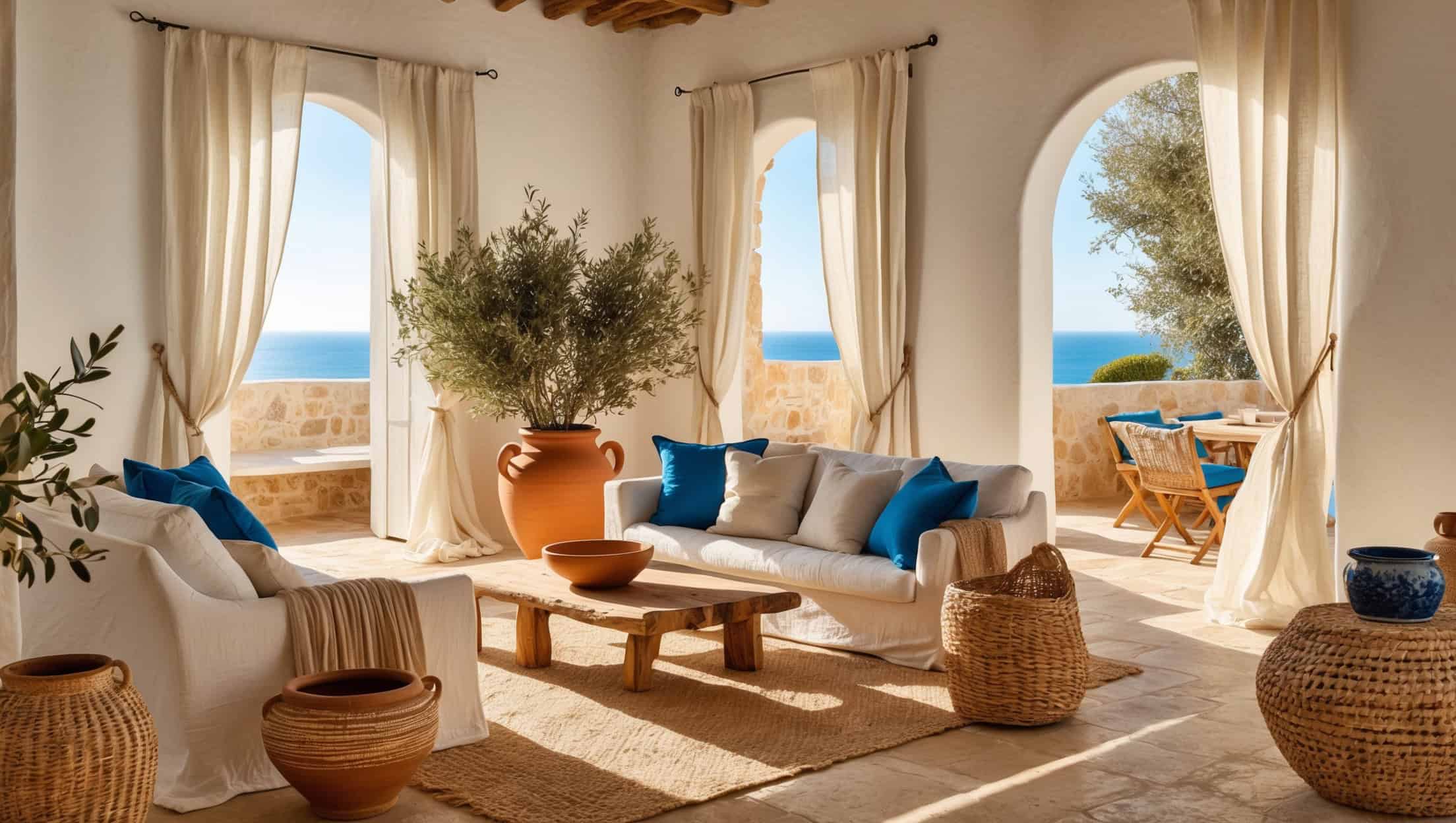 Mediterrane Inneneinrichtung: Ein Hauch von Sonne und Stil für Ihr Zuhause