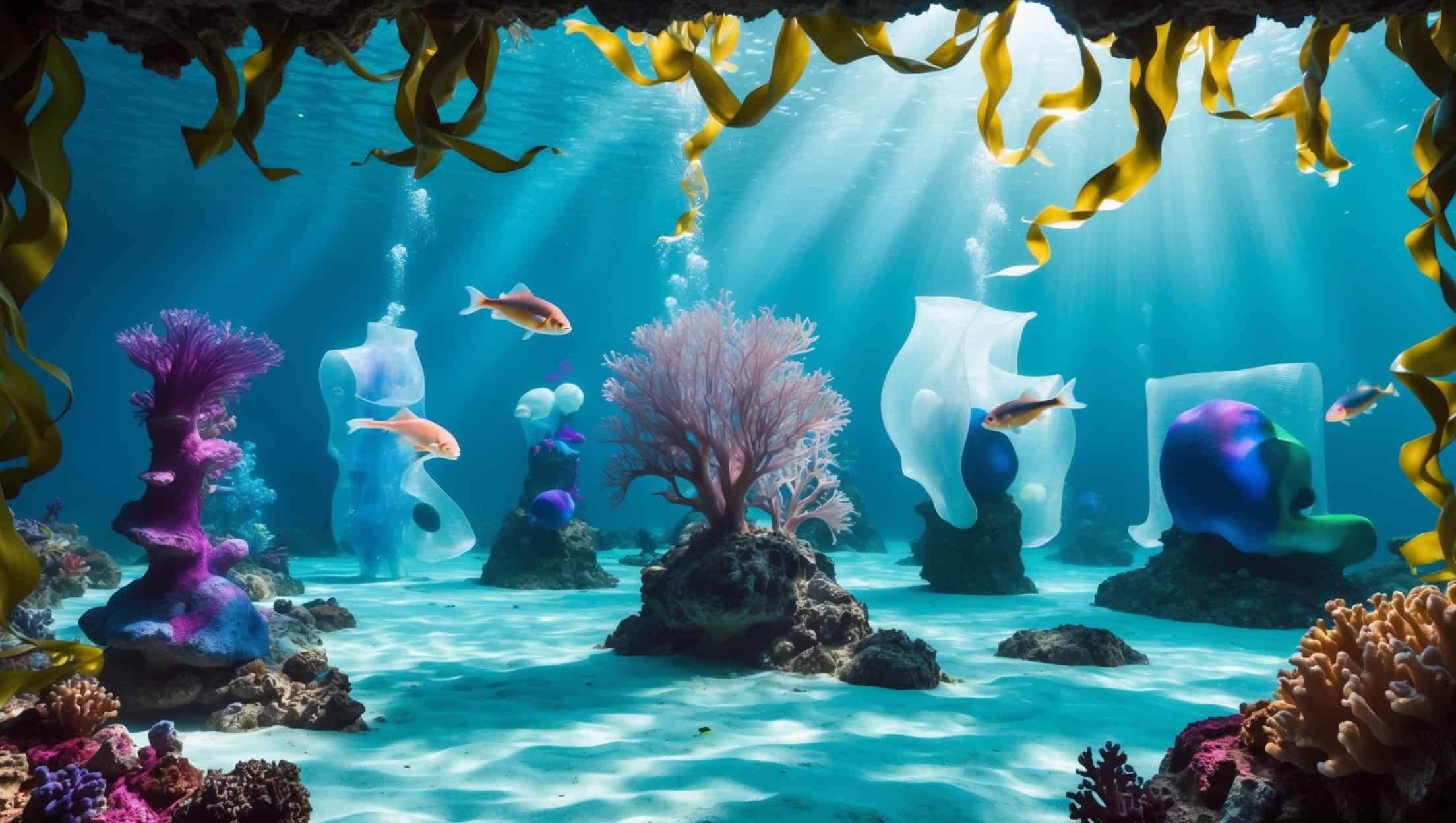 Die magische Unterwasserwelt der Kunst: Farben, Formen und Fantasien aus der Tiefe